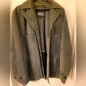 Original Andrew Fezza Grey Suede Coat
